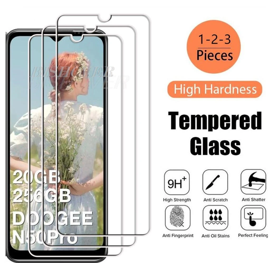 Tempered Glass FOR Doogee N50 Pro  6.52