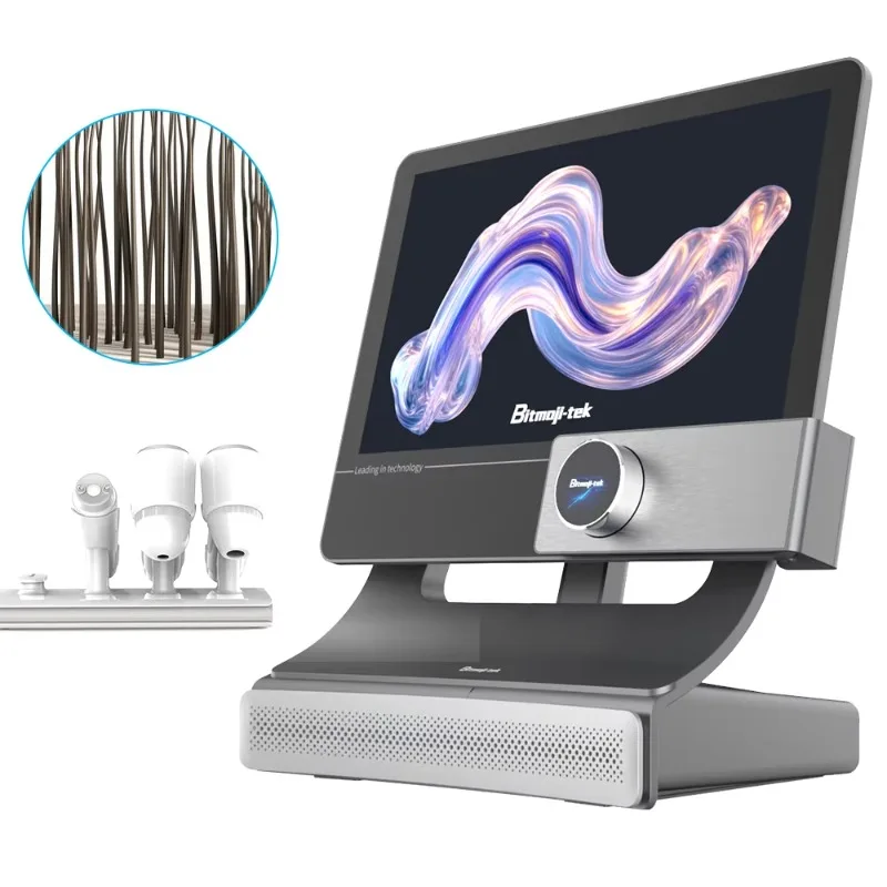 High quality high definition hair follicle scalp scanner detector hair analyzer skin and scalp hair analyzer
