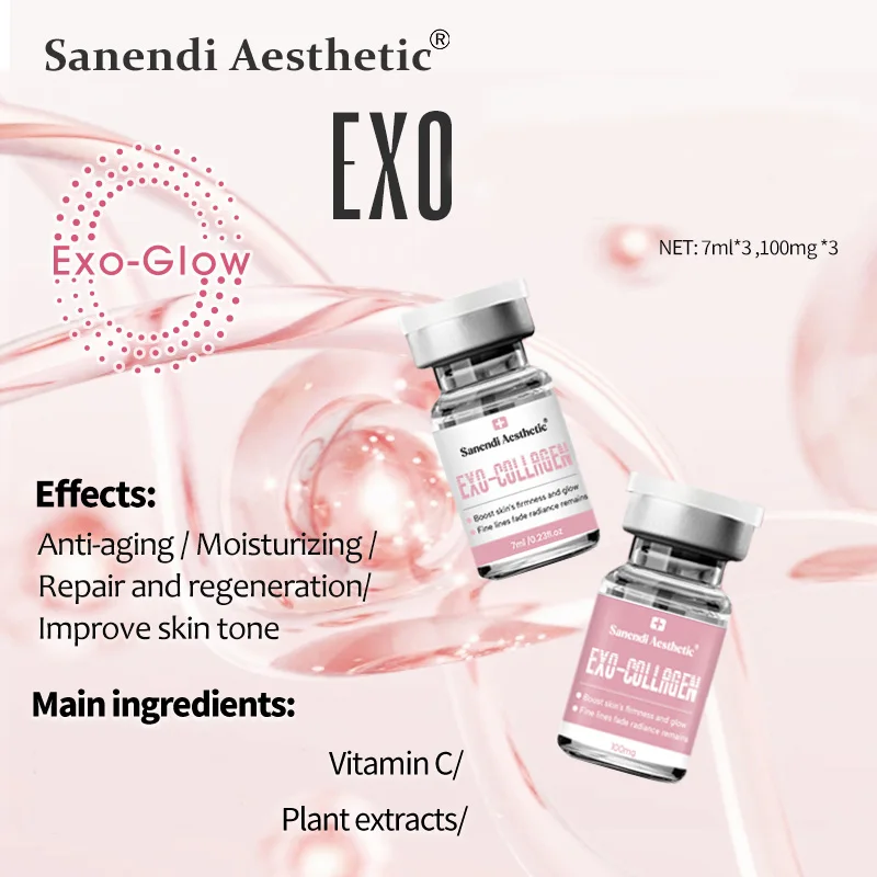 مصل للوجه مجموعة نظام Exo ترطيب ترطيب مضاد للأكسدة إصلاح مكافحة الشيخوخة Pdrn العناية بالوجه #5