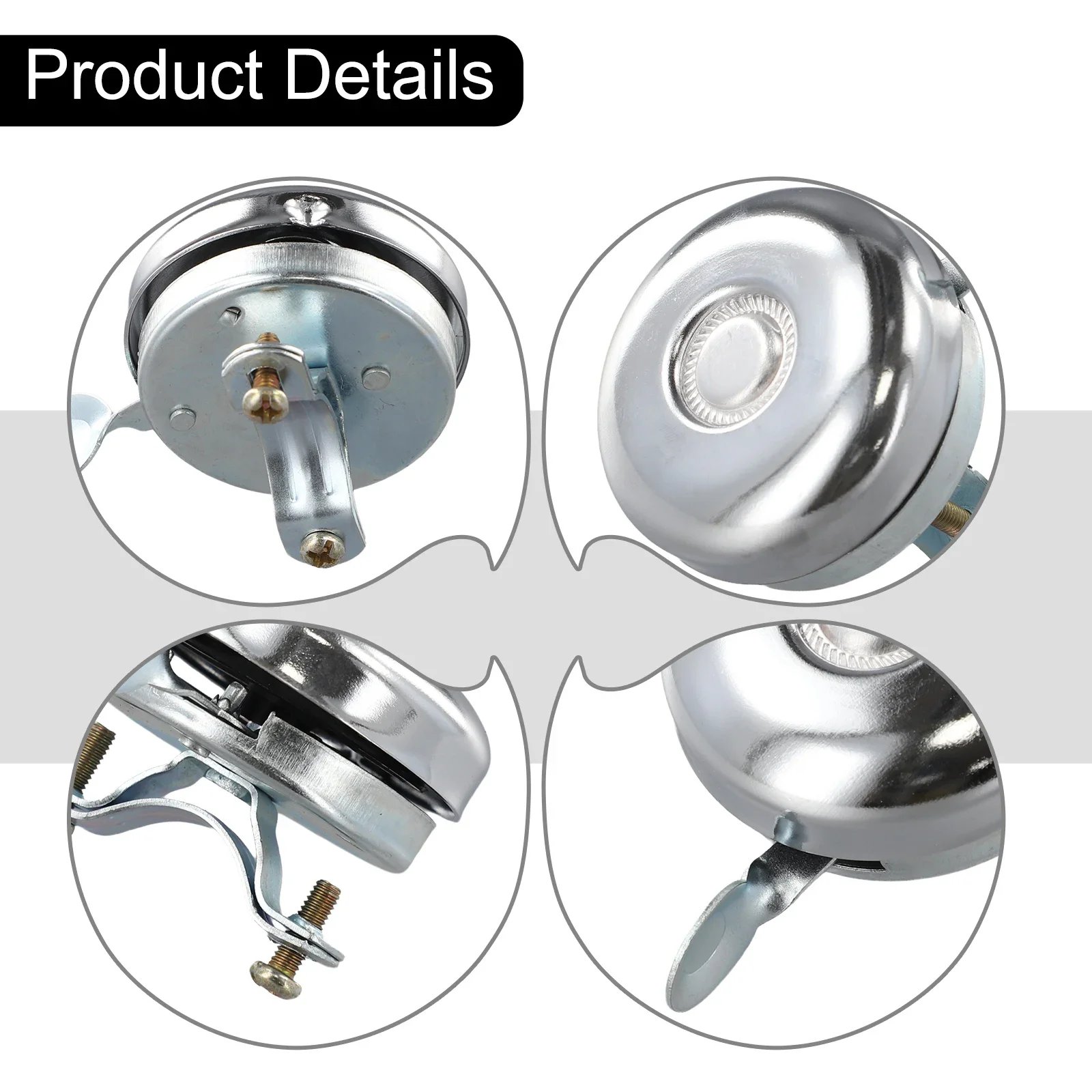 

Bike Bell Loud Sound Bells Alarm Metal Ring Bell Cycling Accessories For Folding Bike Mountain Road Bike Beach Cruiser ﻿