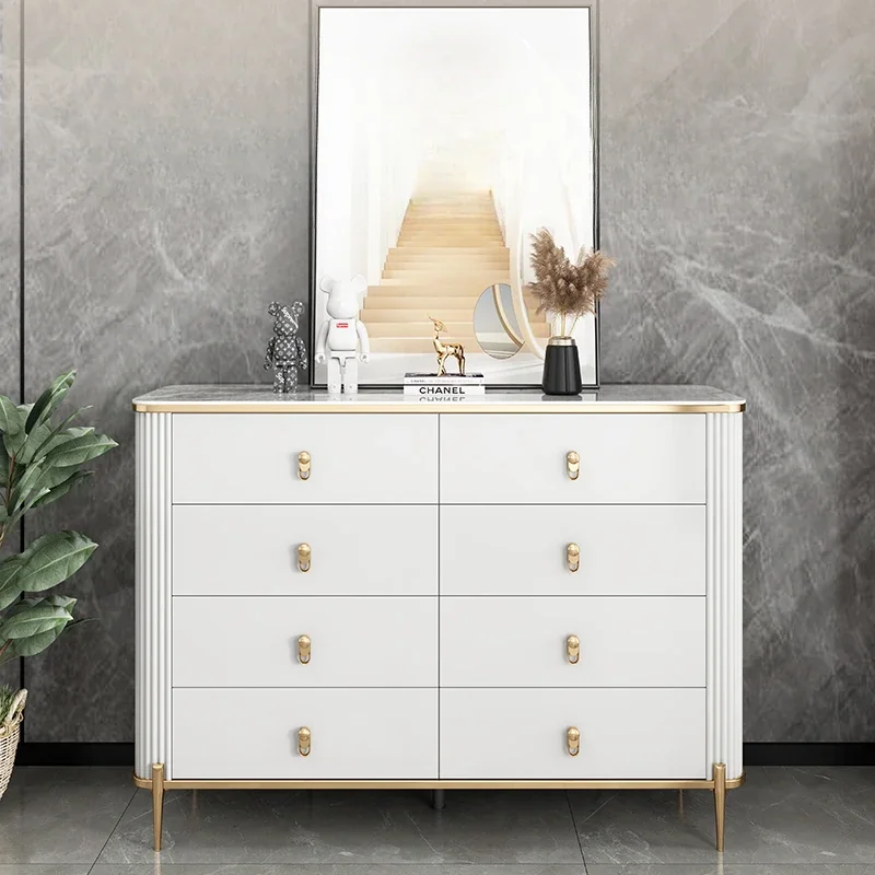 Living Room Drawers Cabinets Italian Small Apartment Sideboard Cabinets Modern Simple Bathroom Armoire De Rangement Furniture