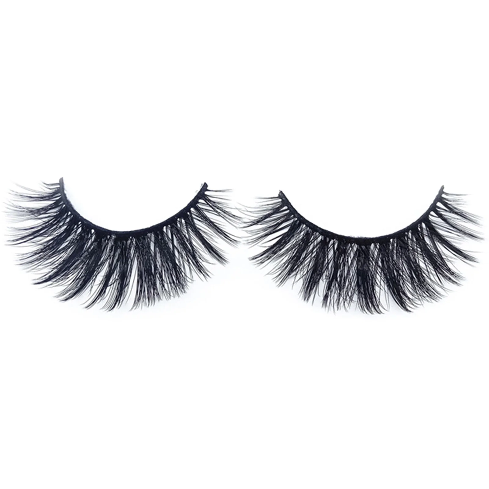 10 Pairs Long Thick Fluffy False Eyelashes Eyelash Thick Volume Long Wispy Lashes for Women and Young Girls