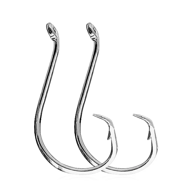 Octopus Hook High Carbon Steel Octopus Hook With Barb,Loose Single Hook 100 Pieces/Pack