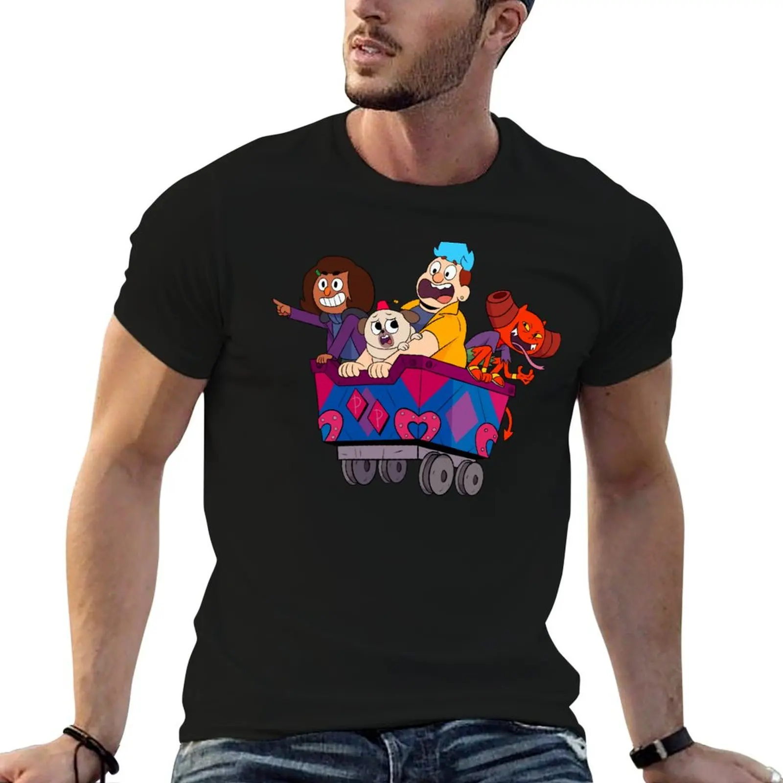 Dead End: Paranormal Park Crew T-Shirt Long Lasting Casual T-Shirt