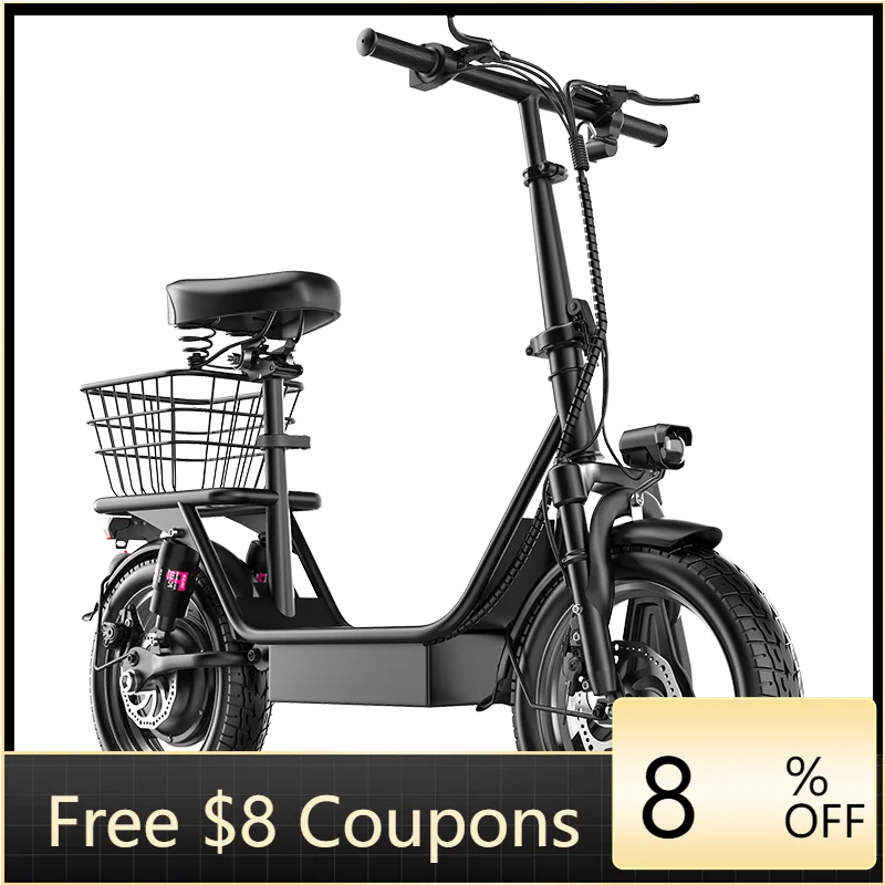 

STLF DZ WJW Advanced Mobility Scooters 12 Inch Tire Two Wheel Kick 500w Motor Scooter Electric for Adults