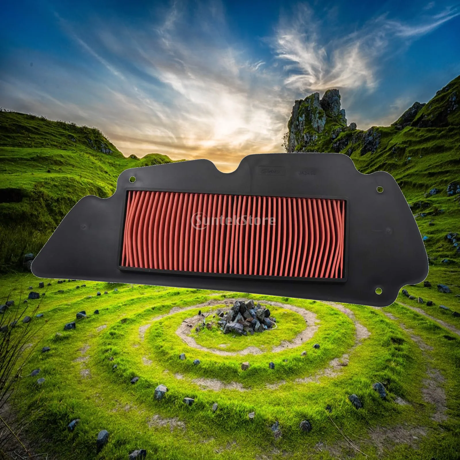 High Performance Motorcycle Air Filter Durable Maintenance Component Air Cleaner for ARIIC 318GT GT250