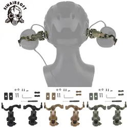 New  Headset Rail Mount Tactical Helmet Rails Bracket GEN 5 For Fast OPS Wendy M-LOK Adapter Noise Cancelling Headphones