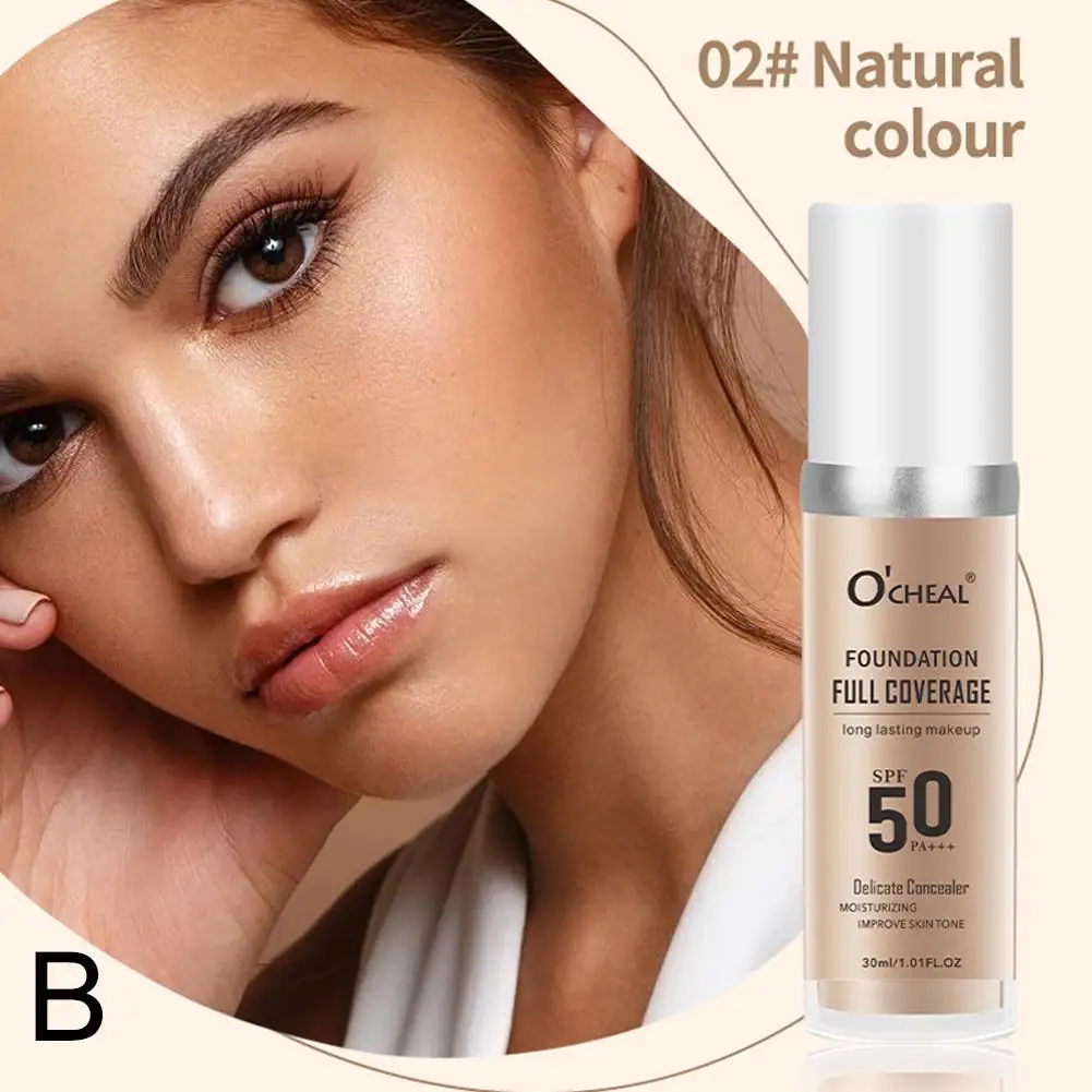 Base Líquida Natural Matte, Creme Maquiagem, Poros Hidratantes, Corretivo, Mudança de Temperatura, L2I8