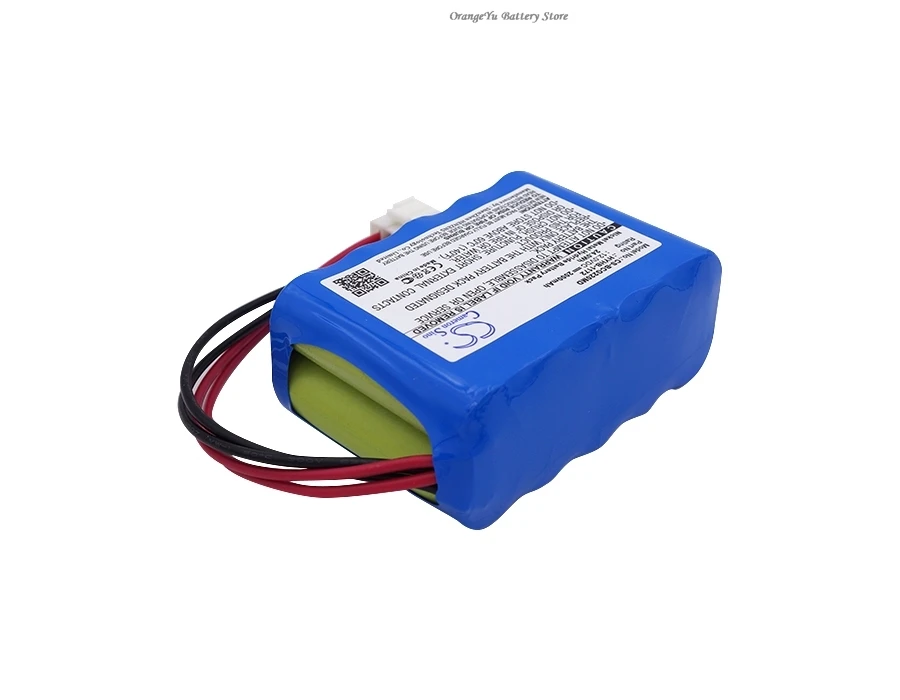 Replacement 12V 2000mAh Medical Battery for Biomedical Eton ECG-2201 ECG-1A ECG-220 ECG-2201G 2303G ECG ECG-2303B
