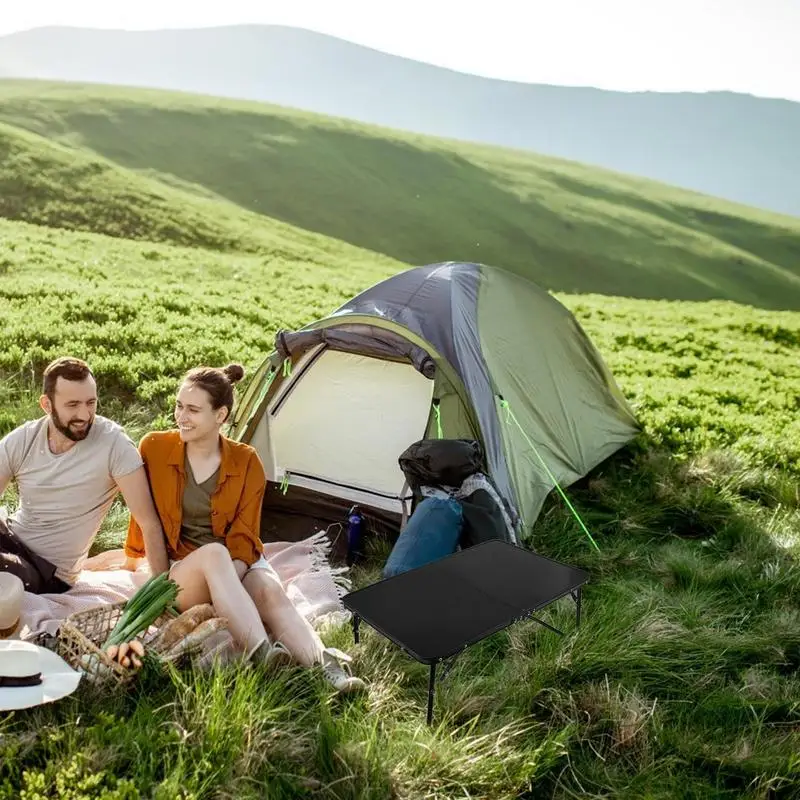 Small Camping Table Portable Folding Table Camping Table Stable Support Picnic Tables For Versatile Outdoor Use