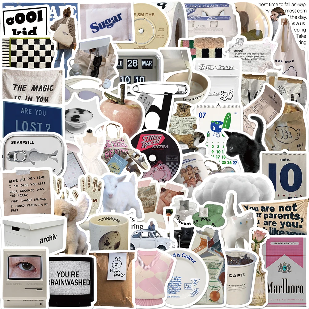 57PCS Simple Cute K…