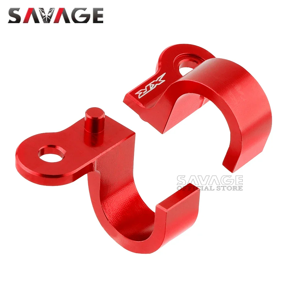 For HONDA XR650R XR650L XR600R XR250R XR400R Rear Brake Hose Guide Clamp Motorcycle Brake Line Holder XR 250R 400R 600R 650R 400 - Image 2