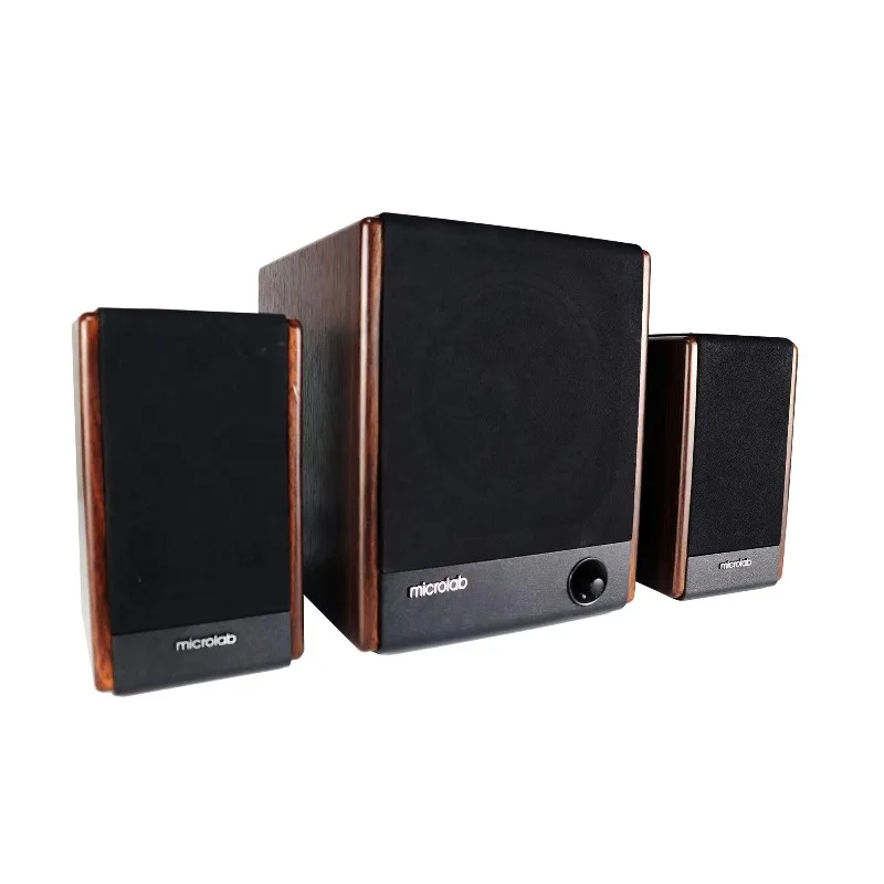 

【Popular】Microlab Hifi 2.1 Subwoofer Speaker FC330 With Wood Cabinet