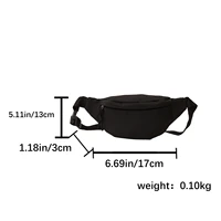 Fanny Pack Crossbody Chest Bag Belt Bag Sling Purse Waist Bags Outdoor Sport Travel Versatile Daily Messenger Shoulder Bags 6