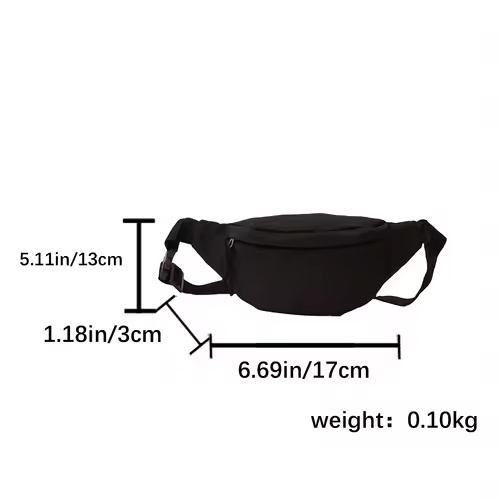 Fanny Pack Crossbody Chest Bag Belt Bag Sling Purse Waist Bags Outdoor Sport Travel Versatile Daily Messenger Shoulder Bags - Image 6