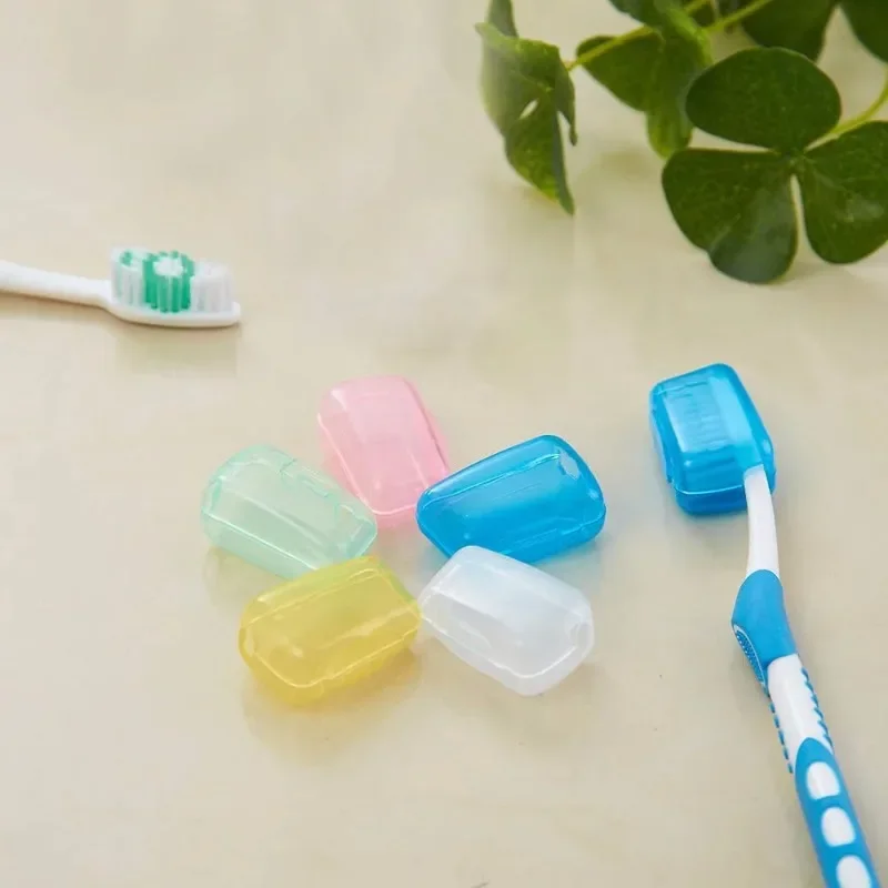 5Pcs/set Portable Toothbrush Cover Holder Health Germproof Toothbrushes Protector Travel Hiking Camping Brush Cap Case