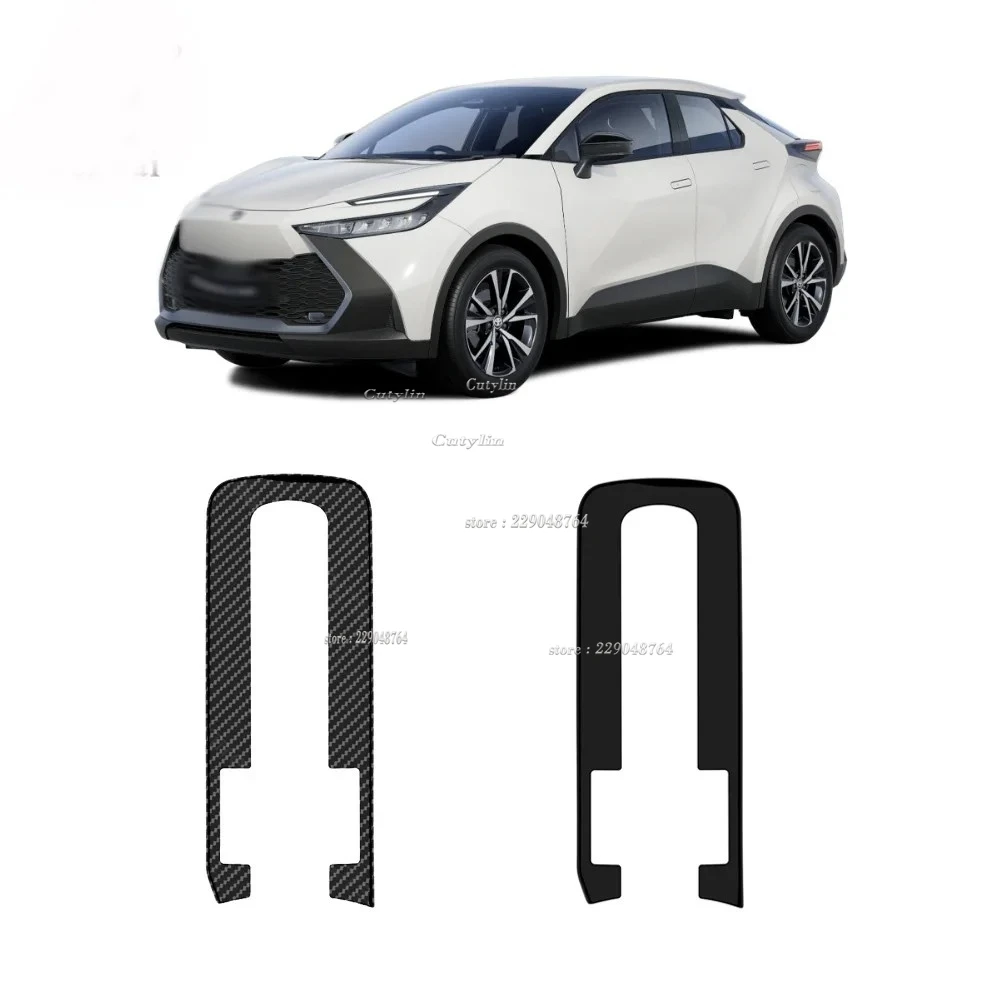 Dla Toyota CHR C-HR 2024 2025 ABS Karbonowa Nakładka Dekoracyjna na Panel Zmiany Biegów Konsoli Centralnej Akcesoria Tuningowe cutylin — zdjęcie 3
