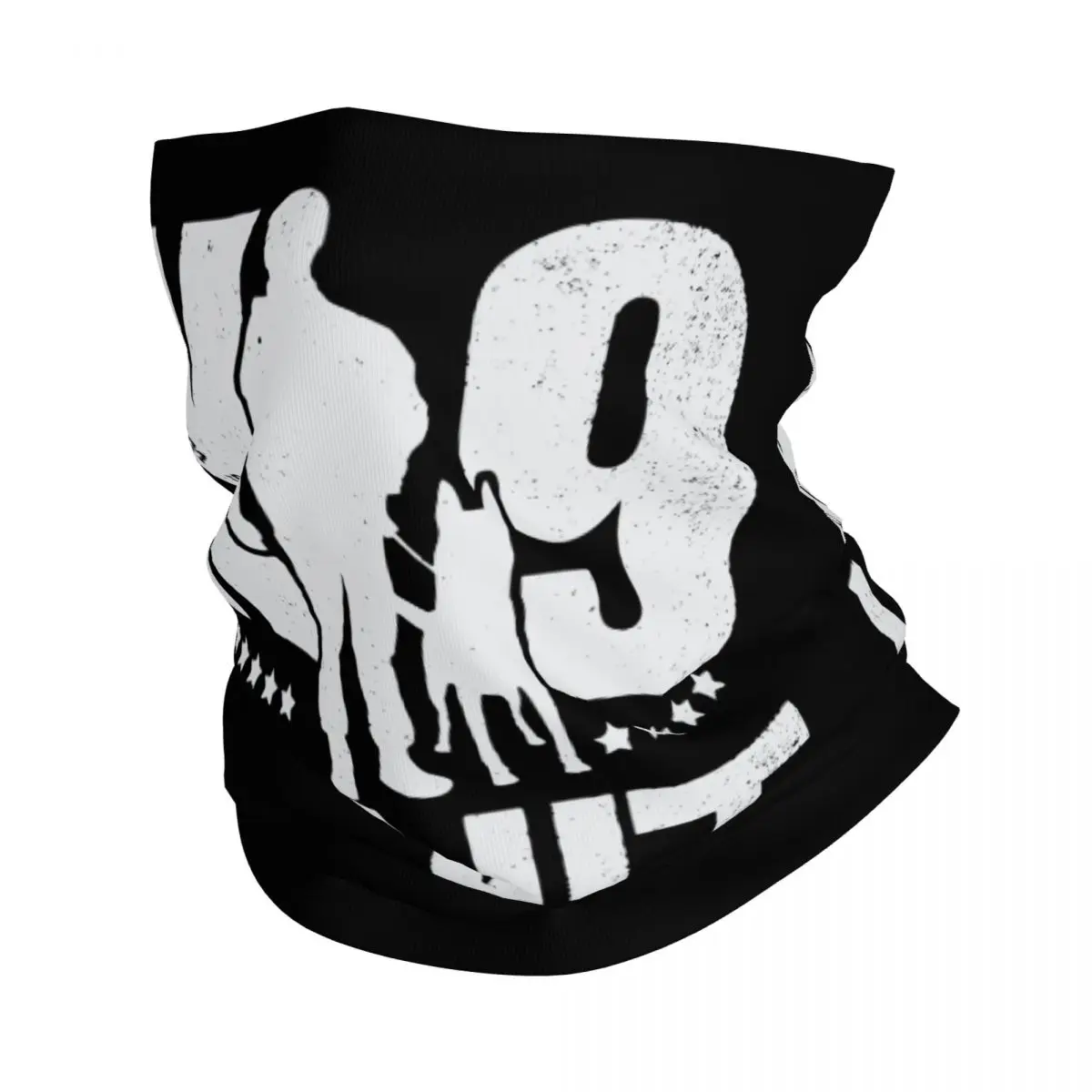 K9 Unit K-9 Unit Police Dog Unit- Malinois Bandana Neck Cover Balaclavas Wrap Scarf Warm Cycling Riding for Men Women Breathable