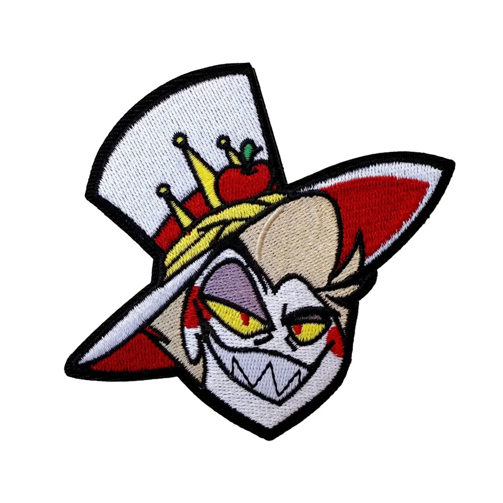 Hazbin Hotel Lucifer Fan Art Hell Velcros патч тактический моральный крючок петля застежка наклейка значок для DIY Molle рюкзак кепка джин