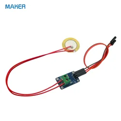 Analogue Piezo Ceramic Vibration Sensor Module Electronic Drum DIY Electronic Building Blocks Microcontroller Module