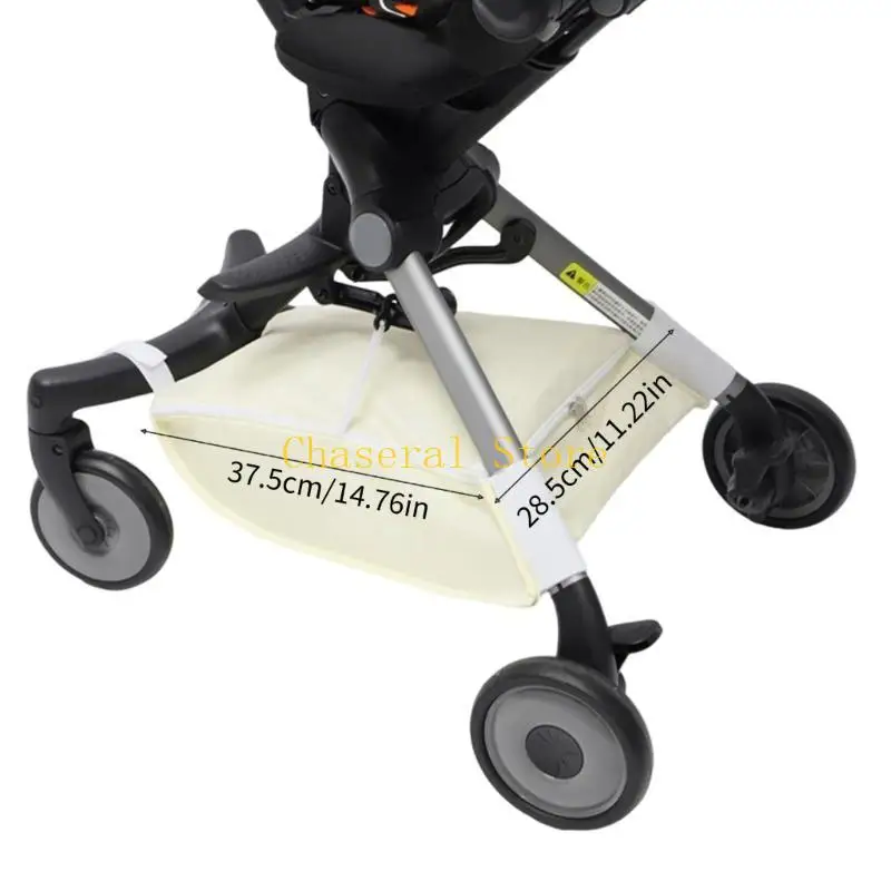 E7CE Water Resistant Baby Strollers Bottom Basket Lightweight Strollers