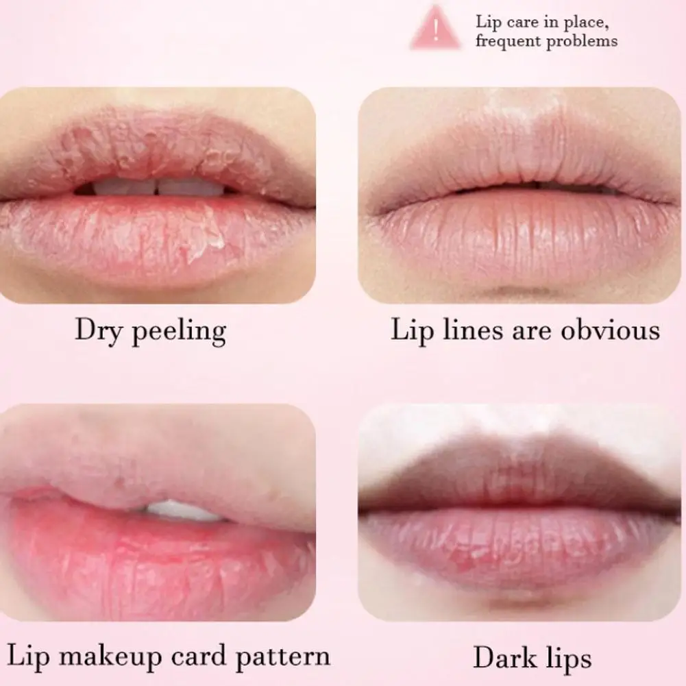 فيتامين C مصل الشفاه المتوهج الخوخ الوردي العناية بالشفاه مائي كريستال واضح هلام زيت الشفاه بلسم الشفاه ترطيب تنعيم خطوط الشفاه #5