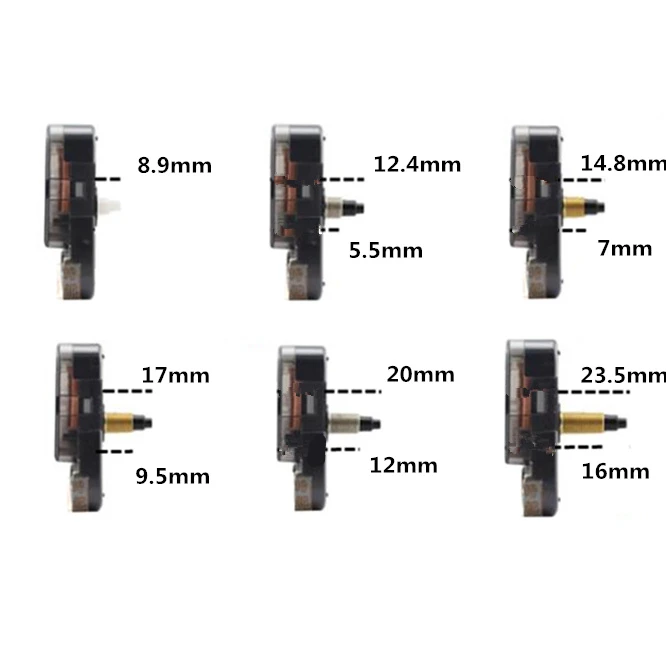 Solid Wood DIY Wall Clock Hands Repair Parts Tools Home Decor Walnut Wood Quartz Clock Pointers Suitable for 12 14 inch Clocks