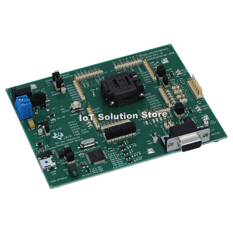 

UCD90SEQ64EVM-650 Evaluation Module for UCD90xxx 64-pin Sequencer and System Health Monitor UCD90SEQ64EVM 650