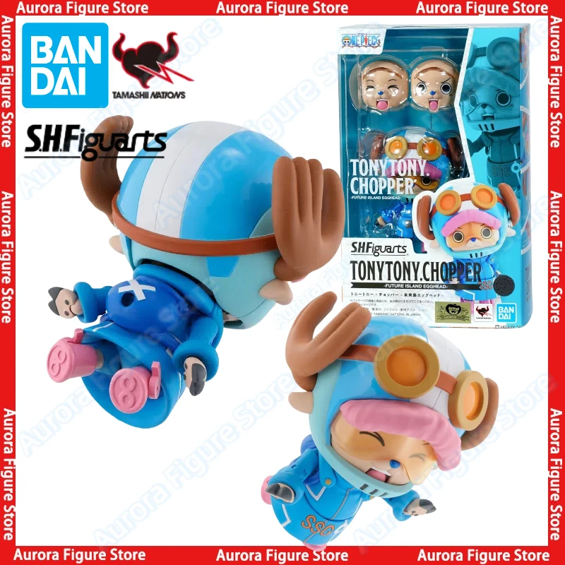 

In Stock Bandai One Piece S.H.Figuarts SHF Tony Tony Chopper Future Island Egghead Anime Action Figures Toys Models PVC Gift