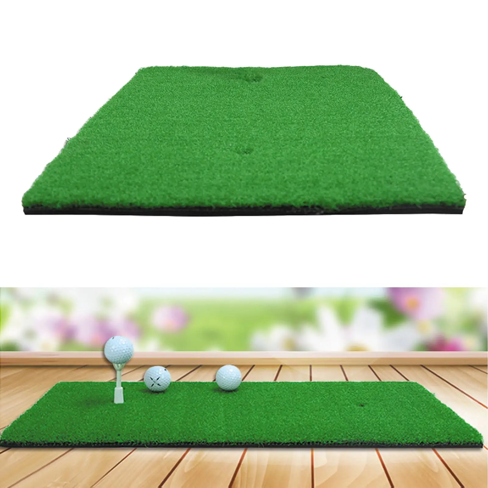 Golf Practice Hitting Mat - Grass Portable for indoor e outdoor Training, Green