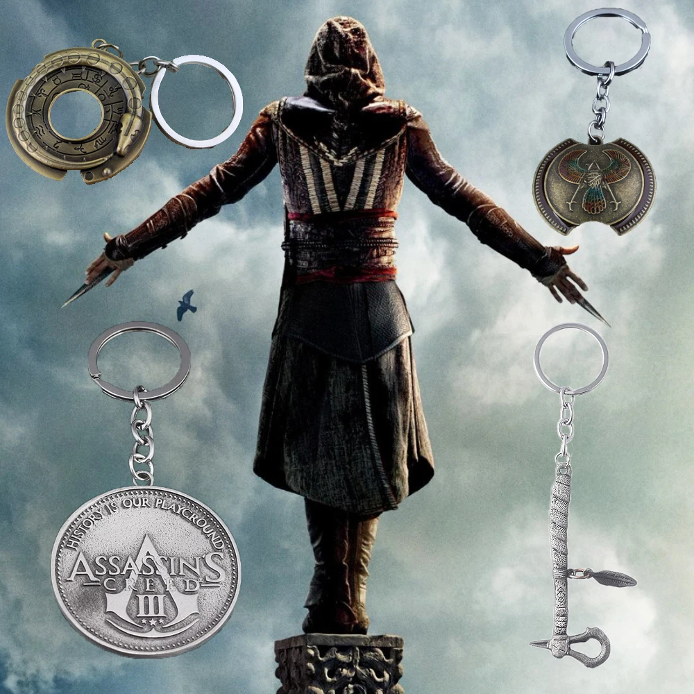 سلسلة مفاتيح تينيت مينا أنيمي قاتل ، قلادة تميمة ، حلقة مفاتيح رمز لمحبي اللعبة ، الدعائم تأثيري ، الهدايا والمجوهرات