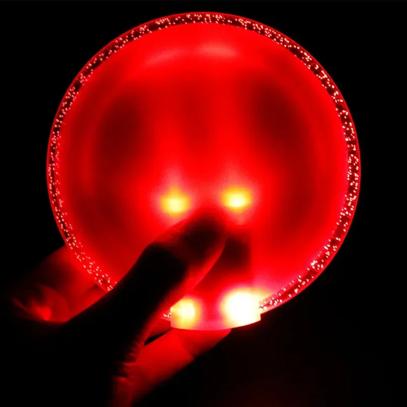 Gravity sensing light-emitting coasters wholesale led Cup Holder bar KTV party atmosphere Customized colorful flashing coasters