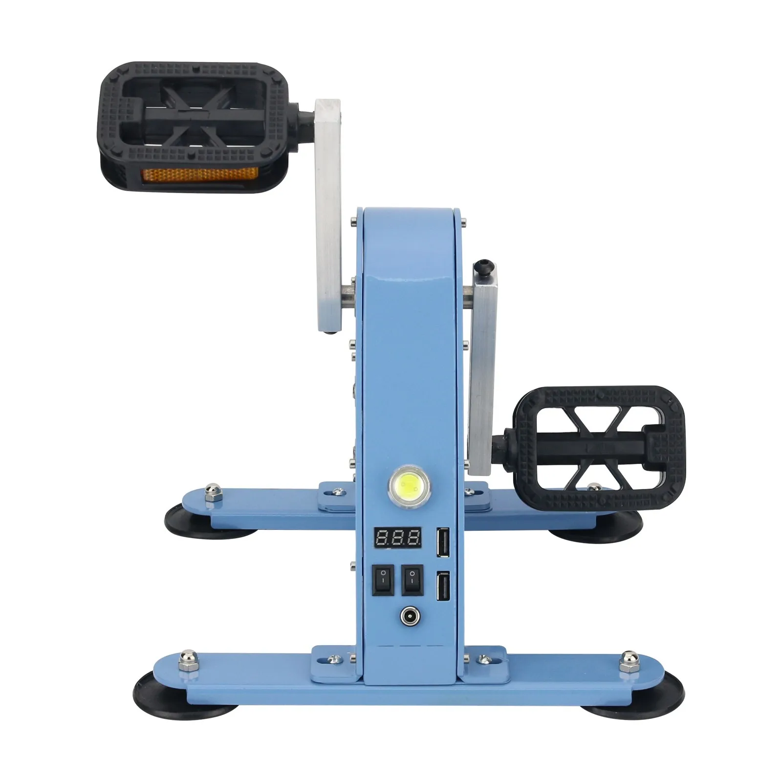 100W Portable Foot Pedal Generator Pedal Power Bike Generator for Power Generation Charging Lighting Fitness