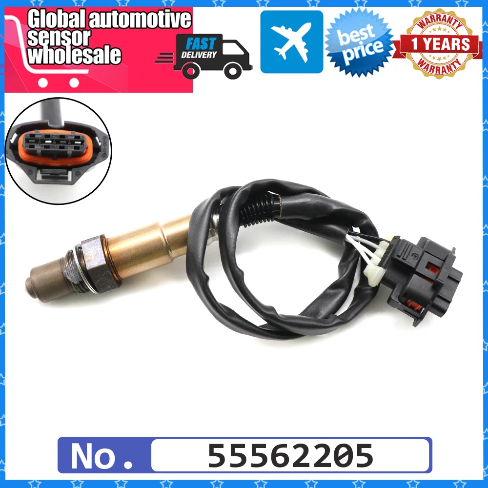 Car 55562205 Oxygen O2 Lambda Air Fuel Ratio Sensor For OPEL AGILA ANTARA ASTRA A G H J COMBO CORSA OMEGA SIGNUM VECTRA ZAFIRA