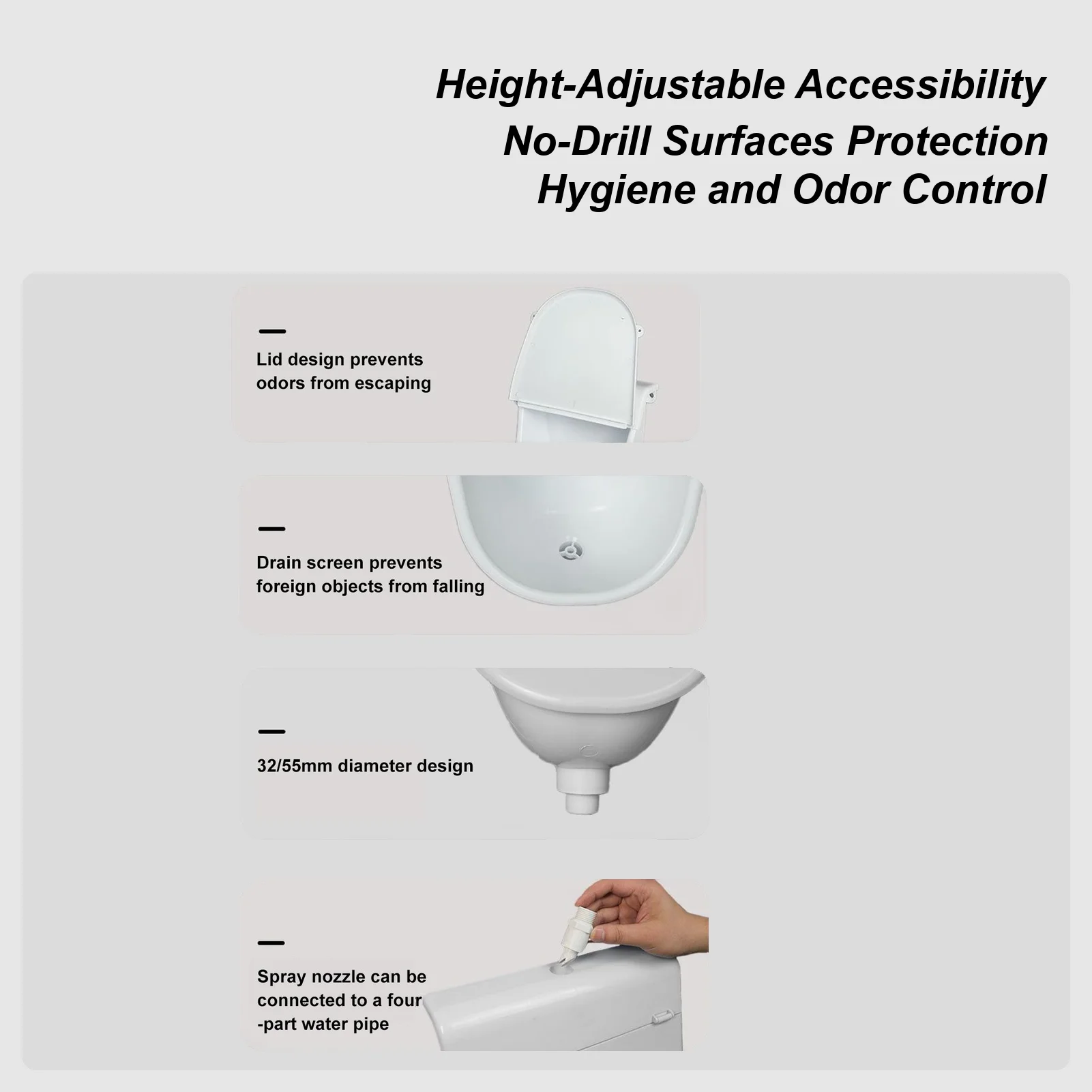 

Мужской настенный писсуар с крышкой, настенный коммерческий писсуар с крышкой, защищенный от разливов, смывной отключатель мочи, унитаз со шлангом для общежития