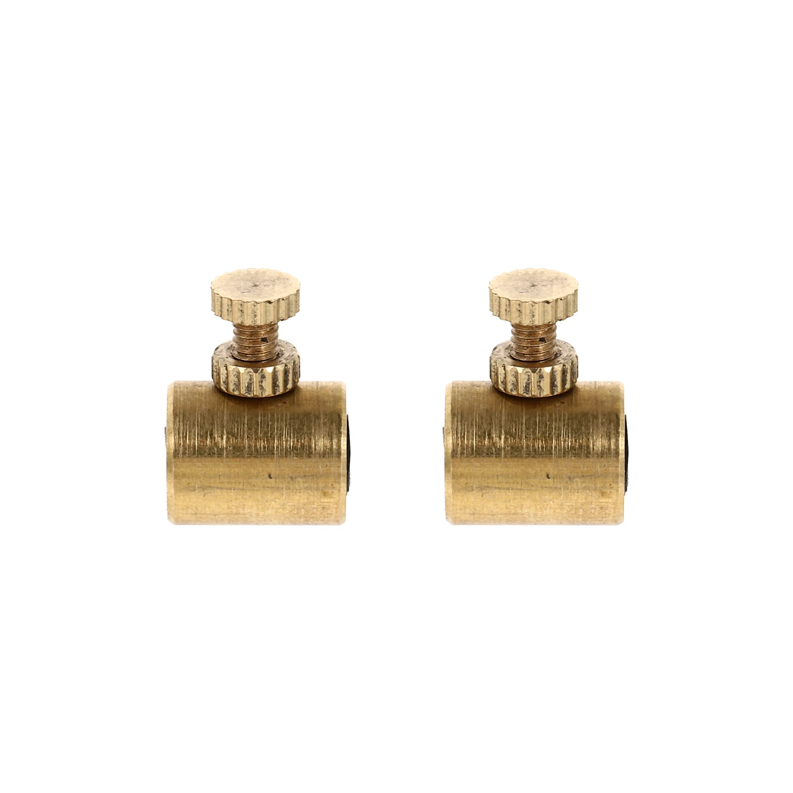 

2 Pcs Violin Accessories Metal Mute Eliminate Wolf Tone Viola Practice for Mutes Attachment Small