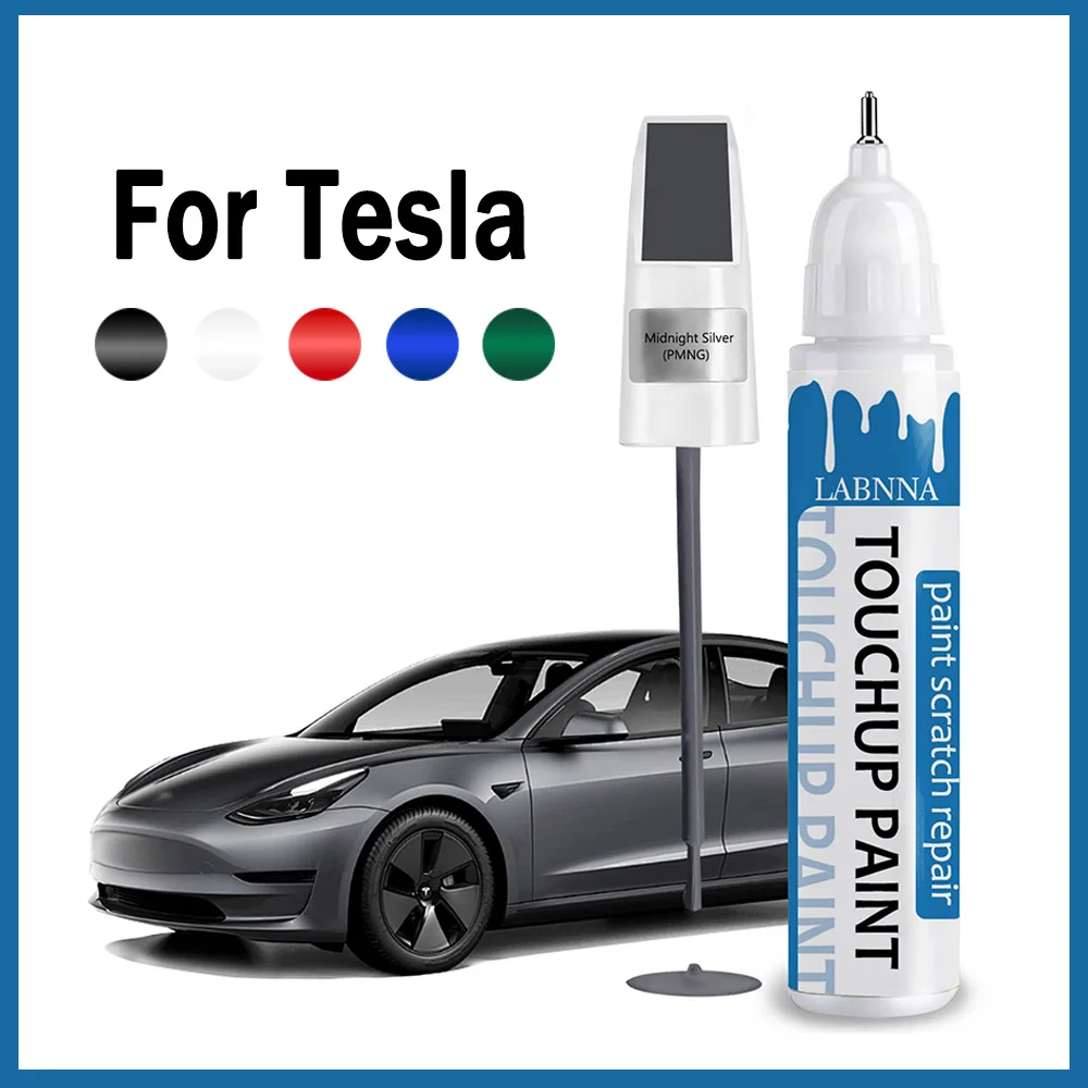 

Для Tesla Model Y/3/X/S-Exact Match 2 в 1, ручка для ретуширования, ручка для ремонта чипсов и носков, ремонт автомобильной краски, царапин