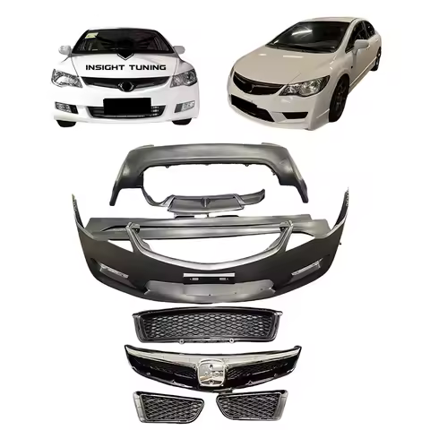Factory Price PP Plastics Type R Facelifts Bodykit 2006-2011 to FD2 Body Kit