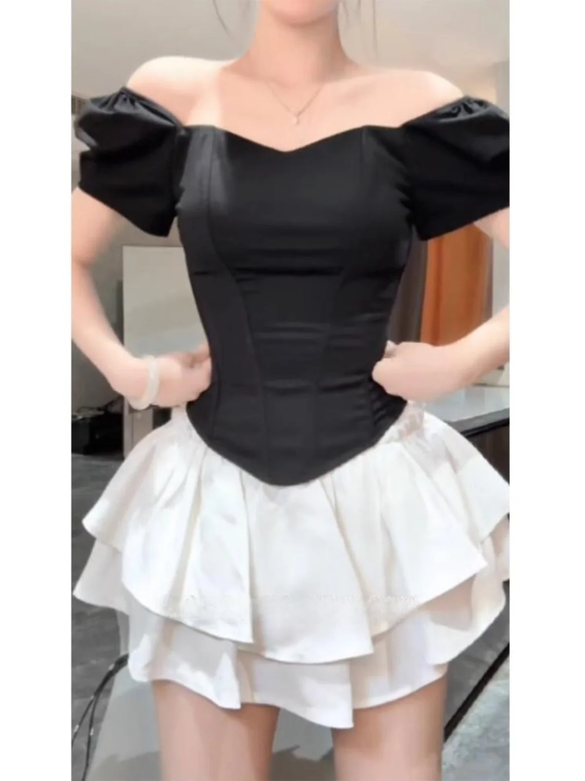 Camiseta Sexy de fibra suave 3D para mujer, camiseta de tubo adelgazante ort Sve, Top interior de talla grande para verano