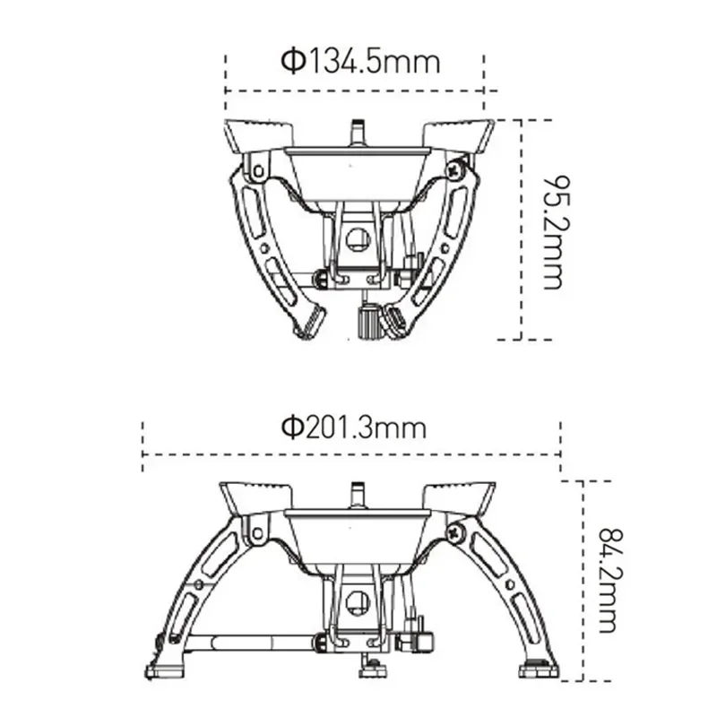 BRS-11 Outdoor Camping Whirlwind Gas Stove Portable Butane Burner for Hiking Cooking Tourist BBQ