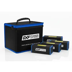 DXF Lipo Bag Fireproof Waterproof Explosion-Proof Portable Lipo Safety Bag 215 * 145 * 165mm for RC FPV Racing Drone Car Battery