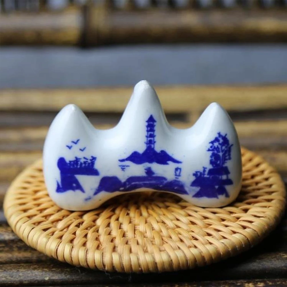 

12Pcs Chinese Calligraphy Brush Rest Strong Break Resistant Pen Rack for Writing Brush Sumi Painting Craftsmanship Design