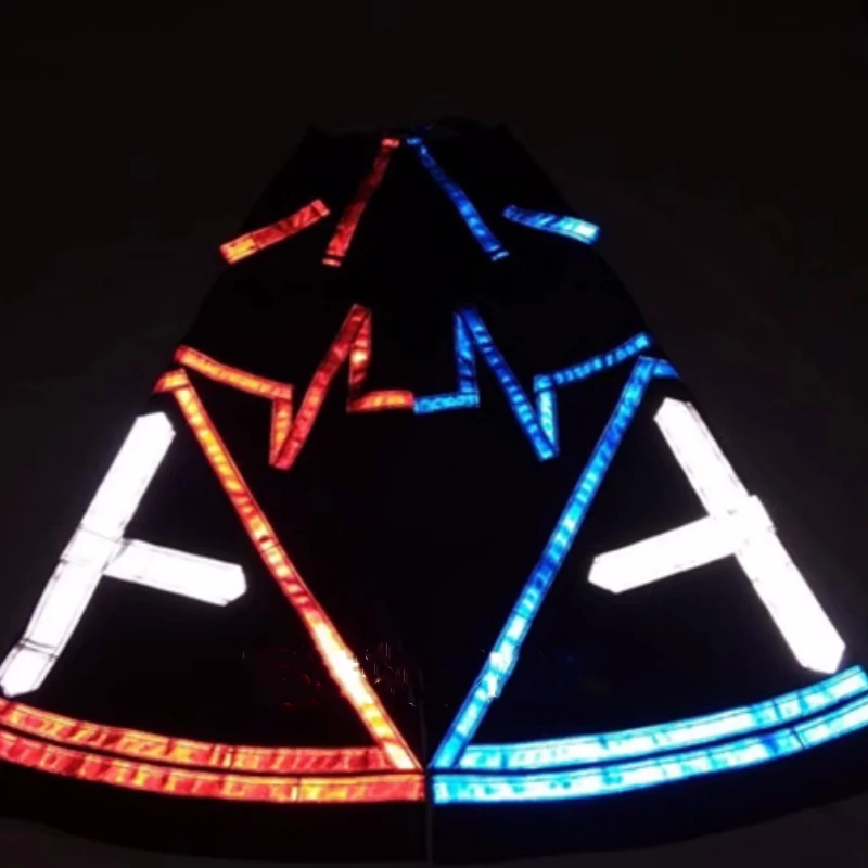 

Melbourne Shuffle Ghost Step Dance Pants Bell-bottoms Reflective Dance Pants Luminous Pants Death Dancing Trousers 2025 New