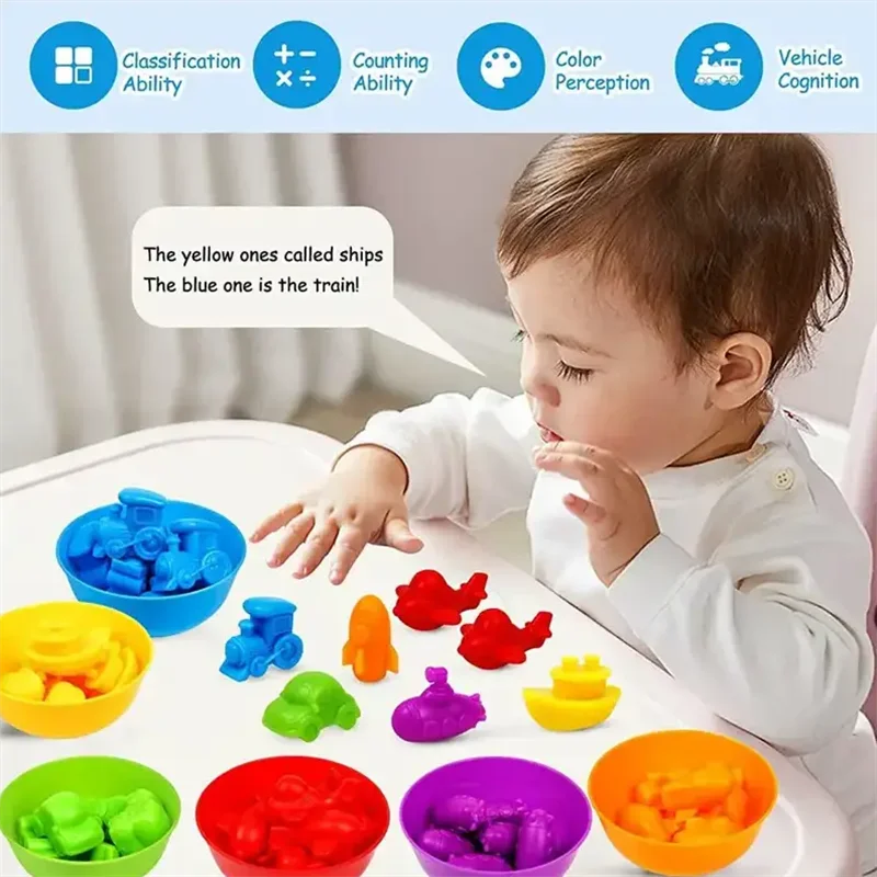 Colorful Counting and Sorting Activity 5