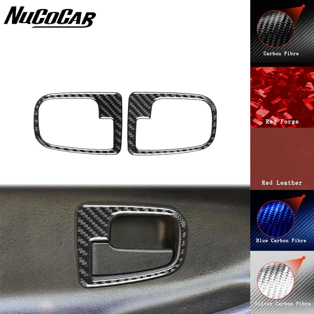 

Для BMW 3 серии E36 1994-1996, дверной переключатель из углеродного волокна, ручная панель, отделочная крышка, аксессуары для салона автомобиля, декоративные наклейки