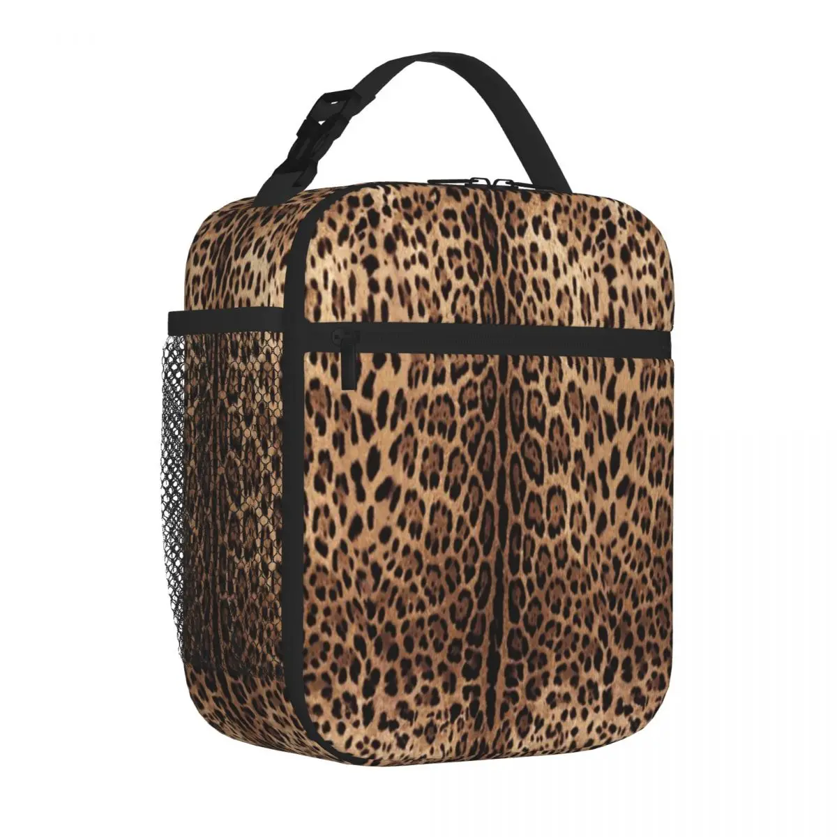 Bestselling Leopard Print Skin Quilted Bento Bag Baby Feeding Reusable Lunch Bag