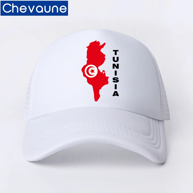 Tunisia Funny Baseball Caps Summer Men Cool Country Flag Hat Baseball Caps Unisex Outdoor Mesh Net Tunisia Nation Footballer Cap