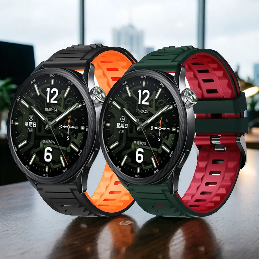 Silikonarmband für Xiaomi Watch S5 S4 S3 Band S2 S1 Mi Color 2 Schnellverschluss Sportarmband für Xiaomi Watch 5 2Pro Uhrenarmband
