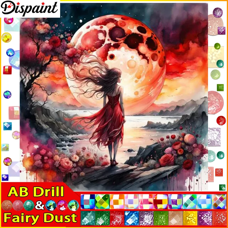 Dispaint Fairy Dust AB Full Diamond Embroidery 