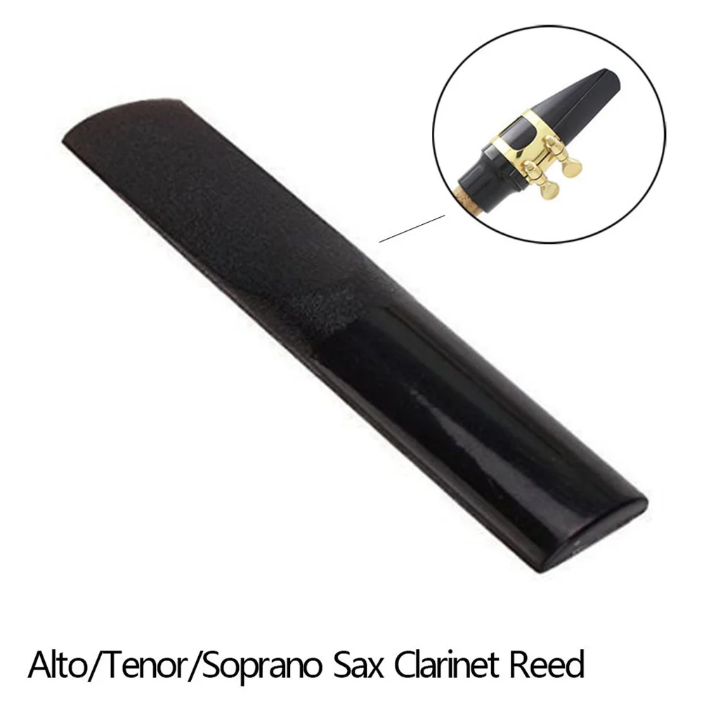 

2Pcs Resin Clarinet Reed Strength 25 Durable Long Lasting Woodwind Parts Clarinet Accessories for Musicians Resin Reed